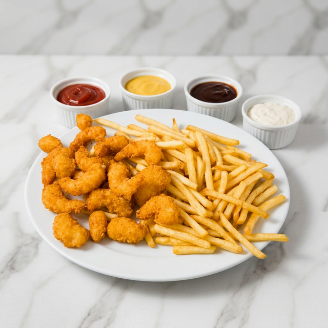 Shrimp Basket Combination.