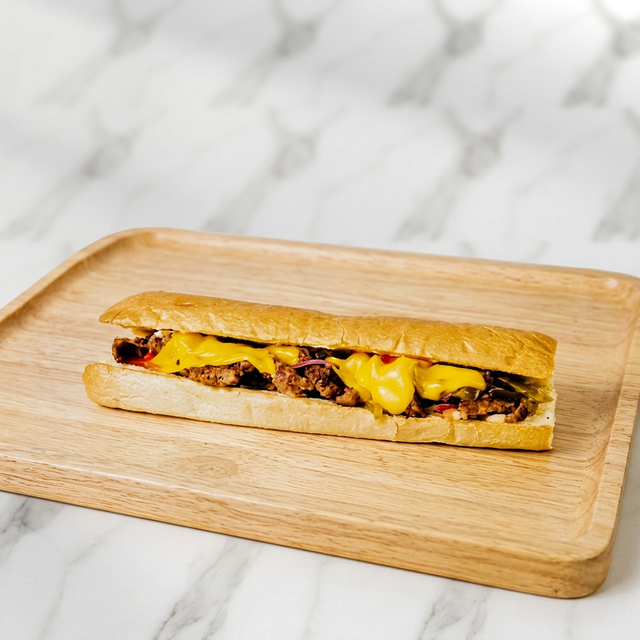 Chopped Cheese Sandwich.