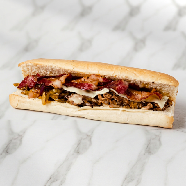 Baconator Philly Cheese Steak.