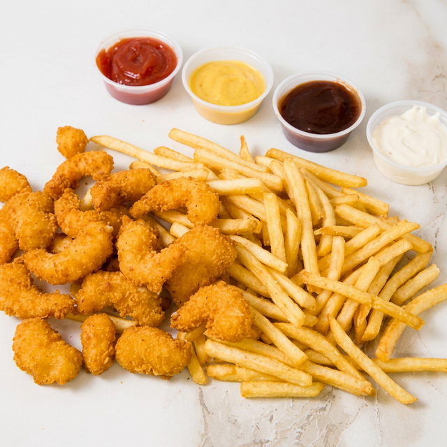 Shrimp Basket Combination Offer.