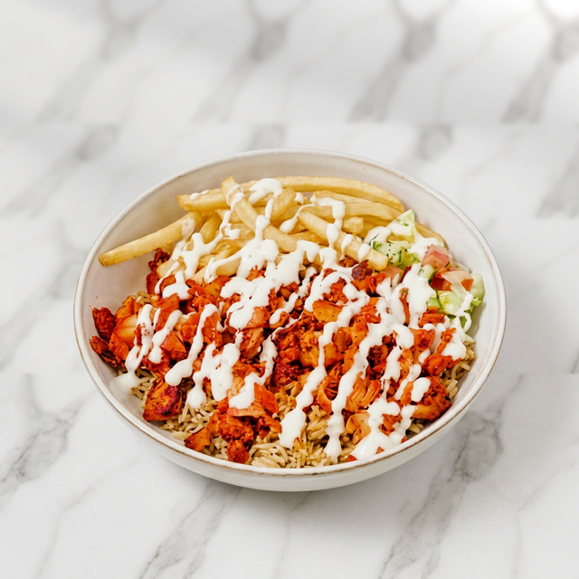 Chicken Over Rice.