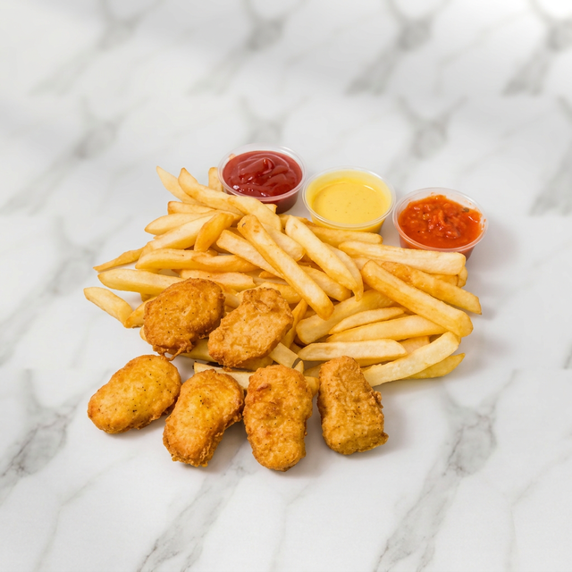 Chicken Nuggets with French Fries Deal.