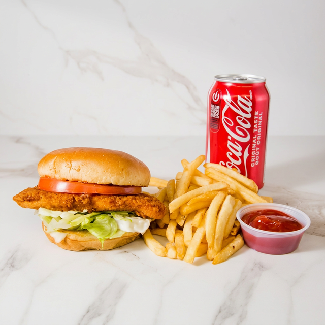 Chicken Sandwich Combination Offer.