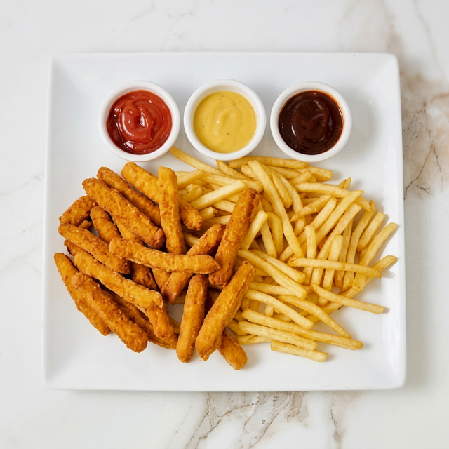 Chicken Strips Combination.
