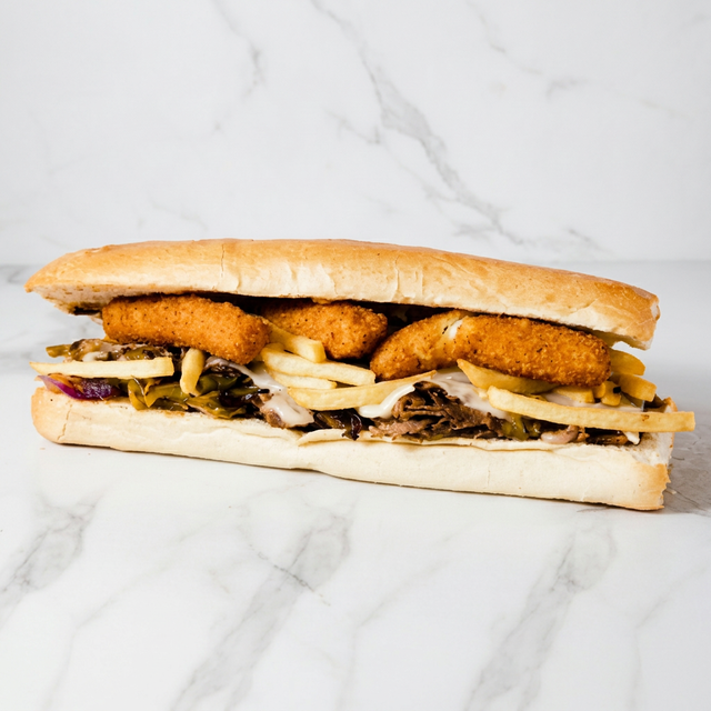 Loaded Philly Cheesesteak.