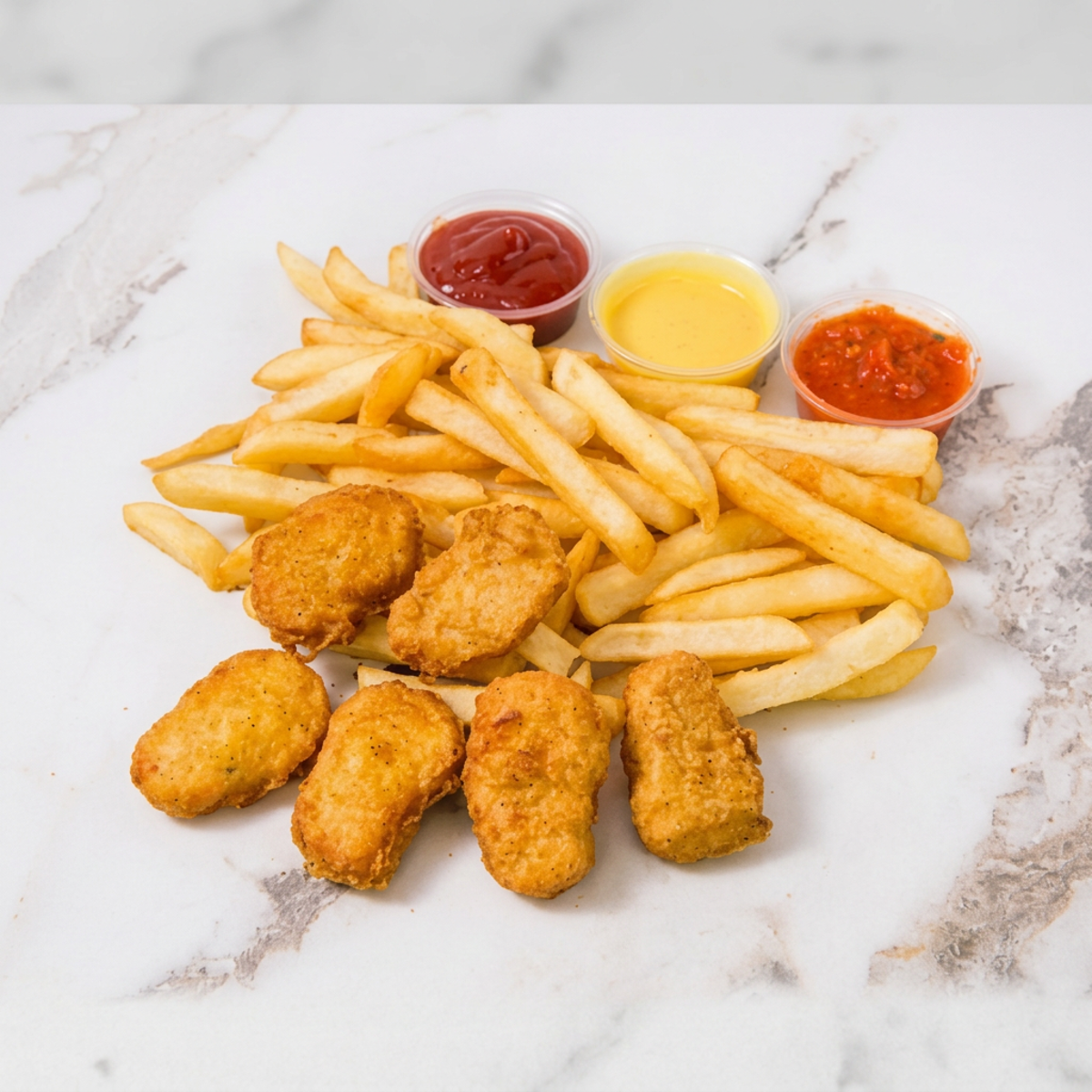 Chicken Nuggets With French Fries Deal
