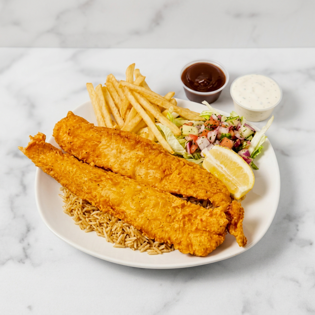 Fish Over Rice Deal.