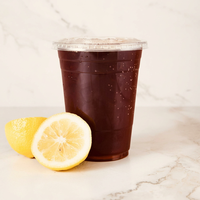 Homemade Lemon Iced Tea.