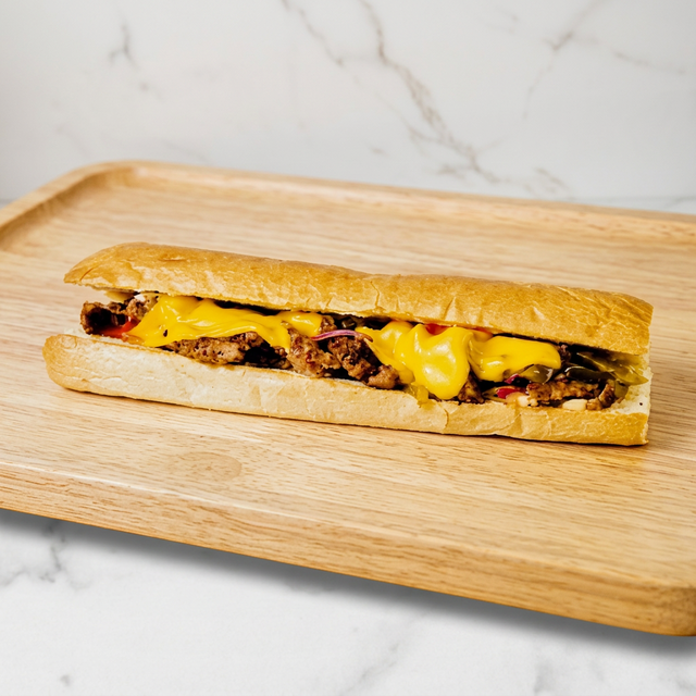 Chopped Cheese Sandwich.